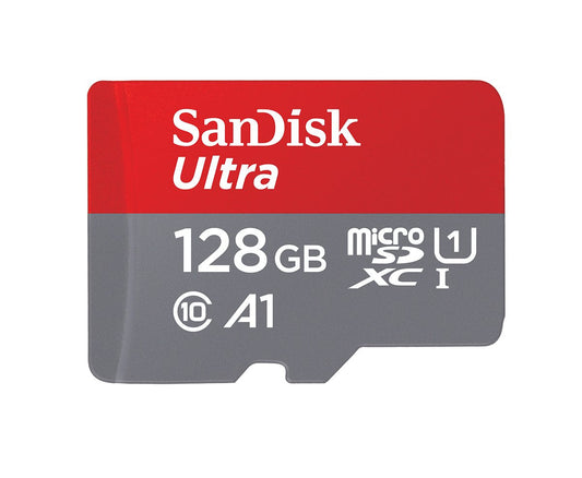 128GB Ultra microSDXC Memory Card with Adapter