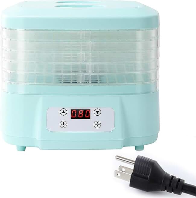 6-Tray Food Dehydrator with Temperature Control
