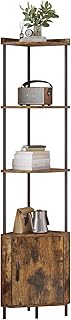 Tall 5-Tier Corner Shelf for Living Room and Kitchen