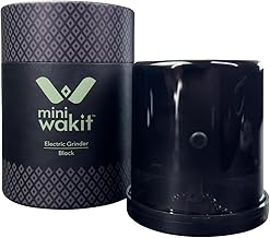 Rechargeable Electric Herb Grinder in Black