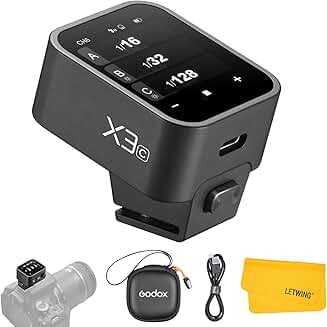Wireless Flash Trigger for Canon Cameras with Touchscreen