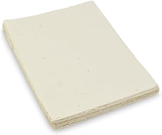 Deluxe Handmade Lokta Card Stock, 5x7 inches, 25 sheets