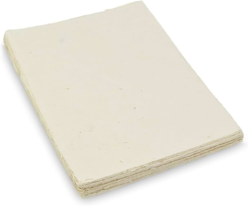 Deluxe Handmade Lokta Card Stock, 5x7 inches, 25 sheets