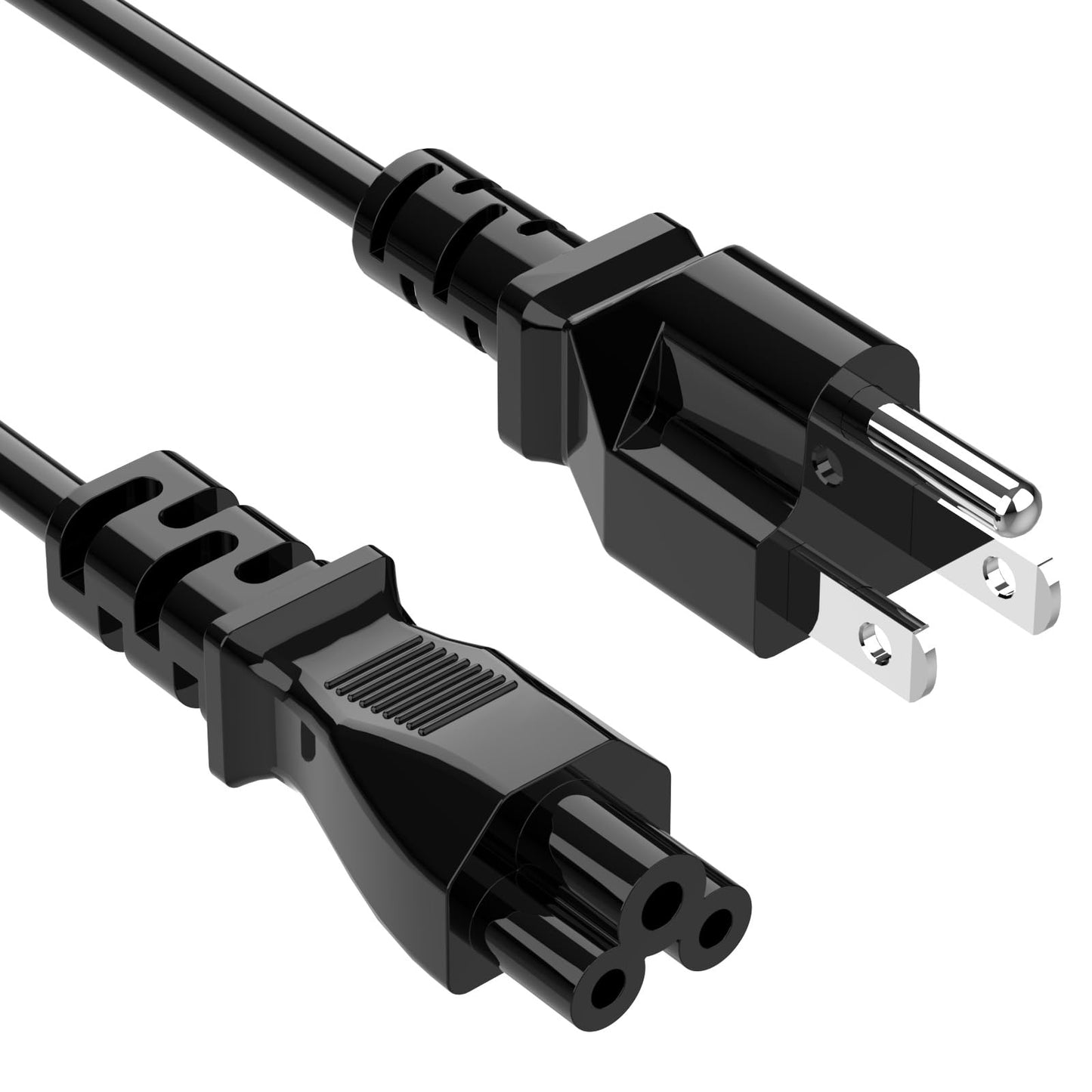 3-Prong Power Cord for Computer and TV, 6 ft