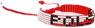 Poland Flag Handmade Adjustable Bracelet