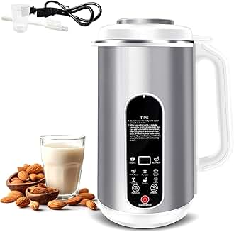 40oz Stainless Steel Nut Milk Maker with 8 Functions