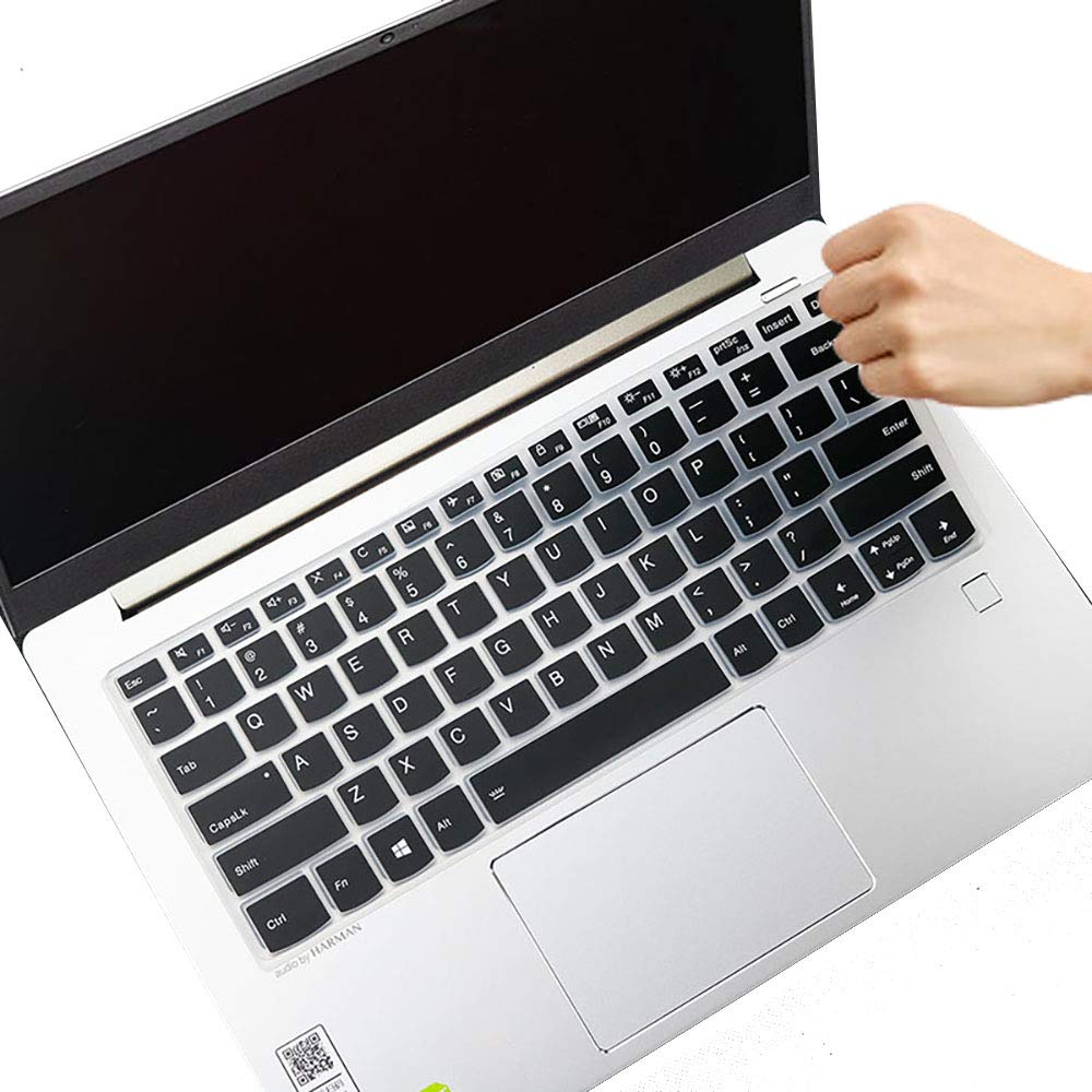 Black keyboard cover for various Lenovo laptops