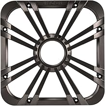 Square 12-inch Subwoofer Grille in Charcoal