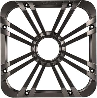 Square 12-inch Subwoofer Grille in Charcoal