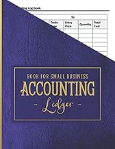 Daily Accounting Ledger Book for Small Business
