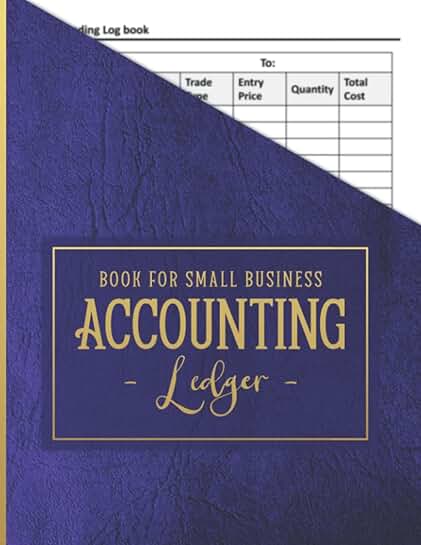 Daily Accounting Ledger Book for Small Business