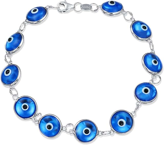 Turkish Evil Eye Beaded Bracelet for Women and Teens