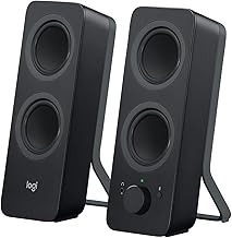 2.0 Stereo Computer Speakers with Bluetooth