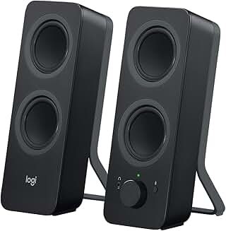 2.0 Stereo Computer Speakers with Bluetooth