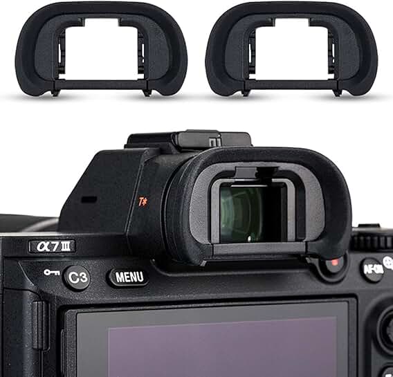 2 Pack Camera Eyecup Replacement for Various Sony Cameras