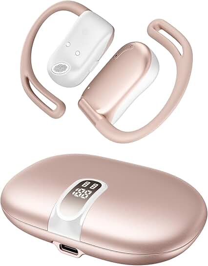 Lightweight Open Ear Bluetooth Earbuds with 48H Playtime