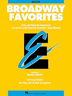 Bassoon solos and band arrangements of Broadway favorites
