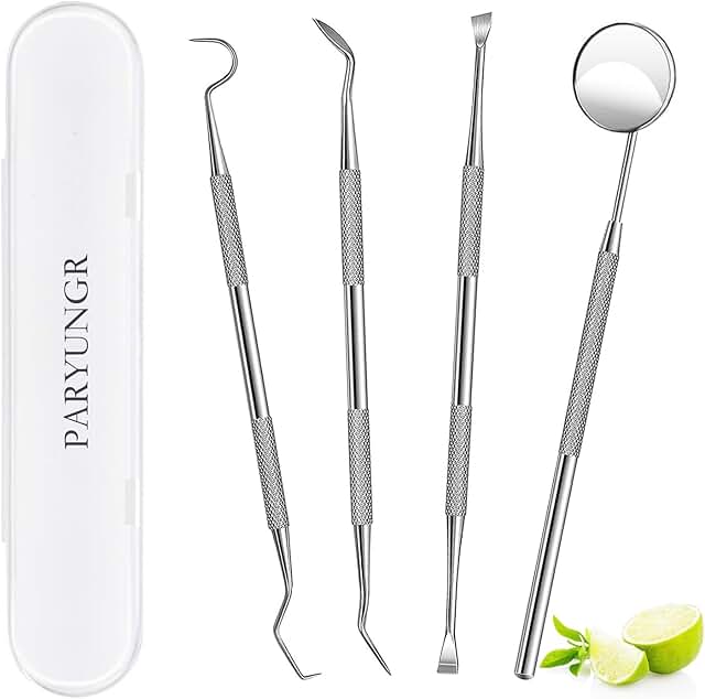 Professional Dental Cleaning Kit with Tooth Scraper