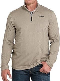 Men's quarter zip pullover