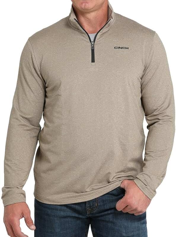 Men's quarter zip pullover