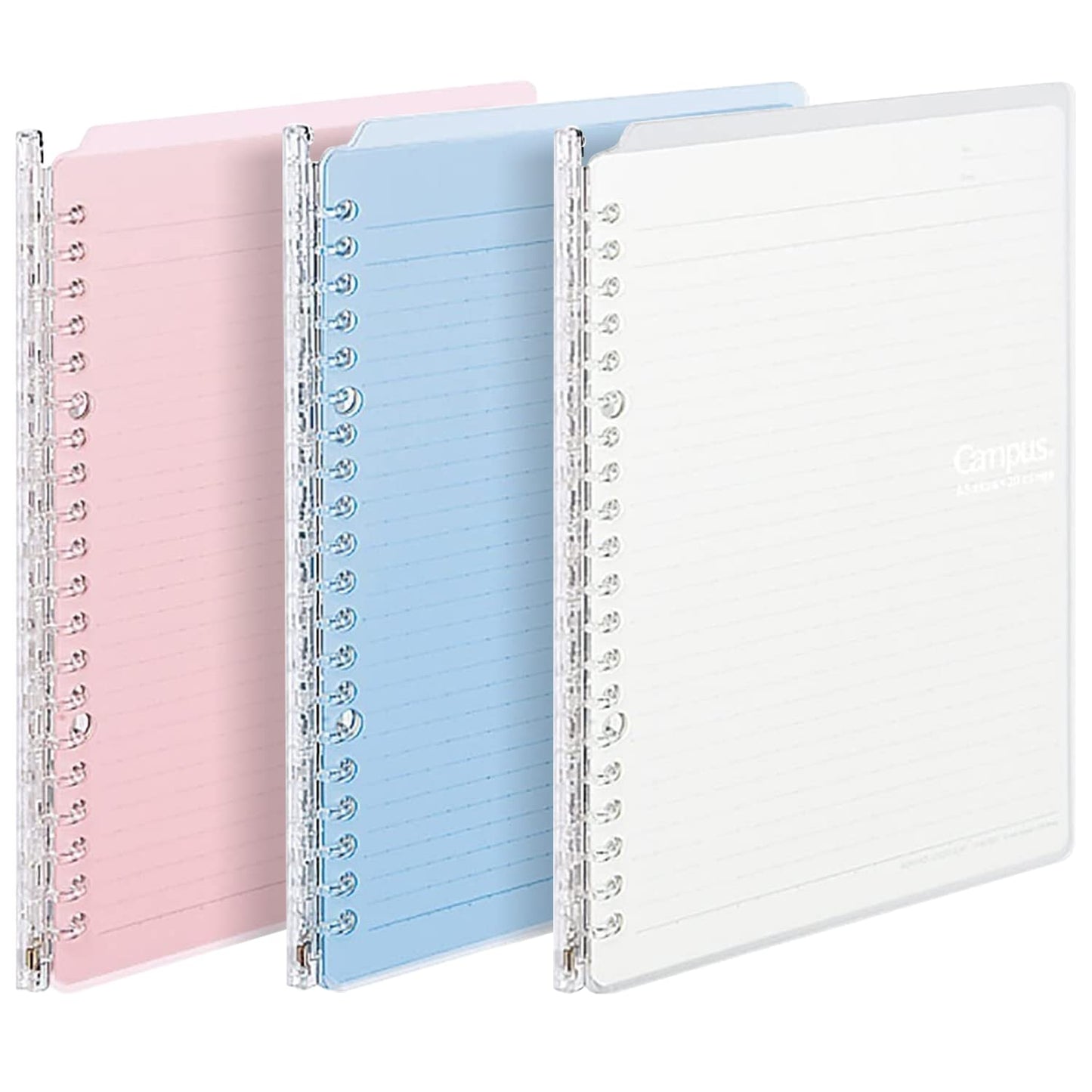 Three A5 Slim Ring Binders with Loose-leaf Paper