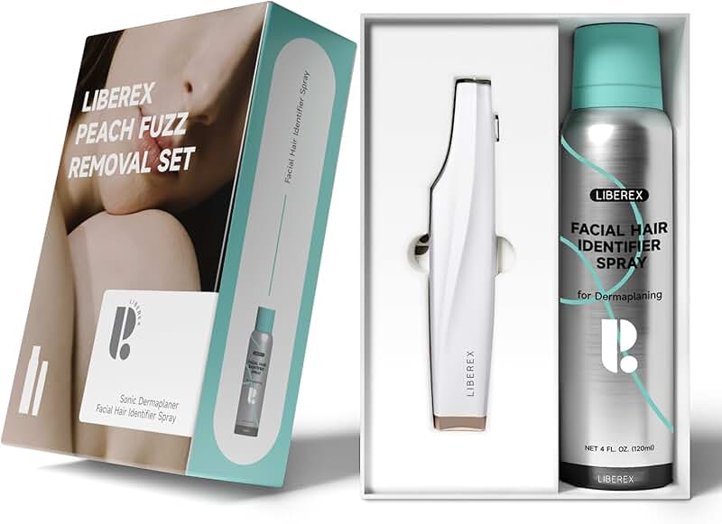 Dermaplane Razor and Hair Identifier Spray for Face
