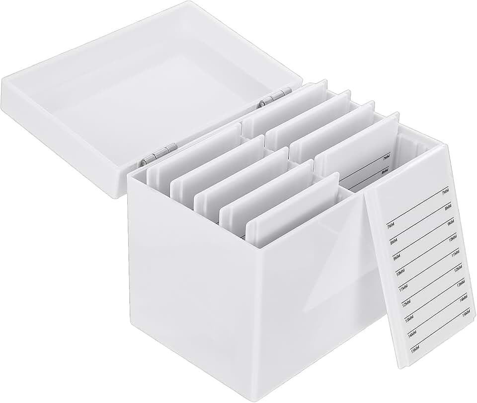 Acrylic 10-Layer Eyelash Storage Box with 10 Pallets