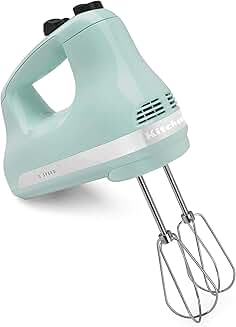 5-Speed Ultra Power Hand Mixer in Ice Blue