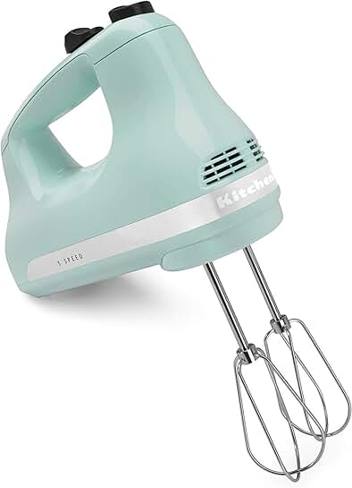 5-Speed Ultra Power Hand Mixer in Ice Blue