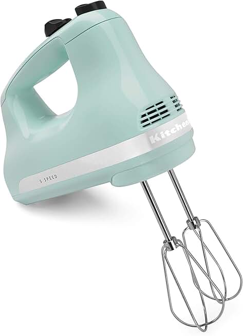 5-Speed Ultra Power Hand Mixer in Ice Blue