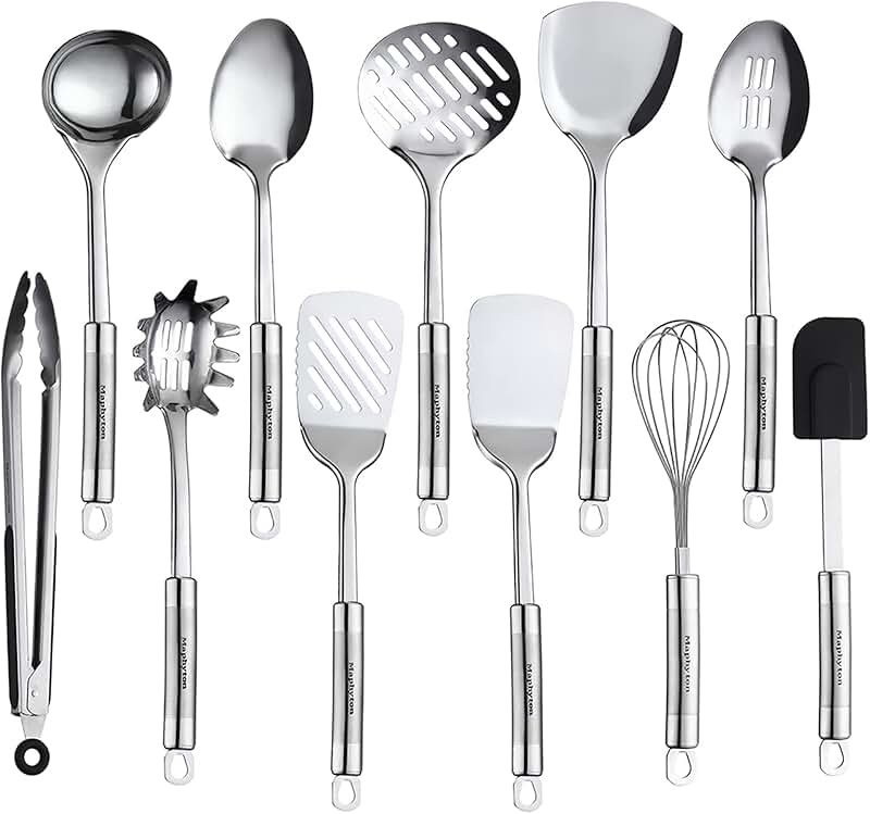 7-Piece Silicone Cooking Utensil Set with Holder