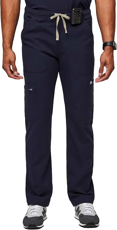 Cairo Cargo Scrub Pants with Straight Leg Fit
