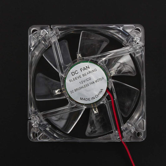 80mm Blue LED CPU Cooling Fan with Low Noise