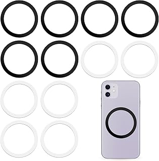 12 Pack Metal Ring Magnets for Phone and Charger