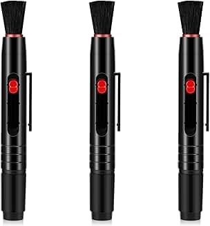 Set of three multifunction lens cleaning pens