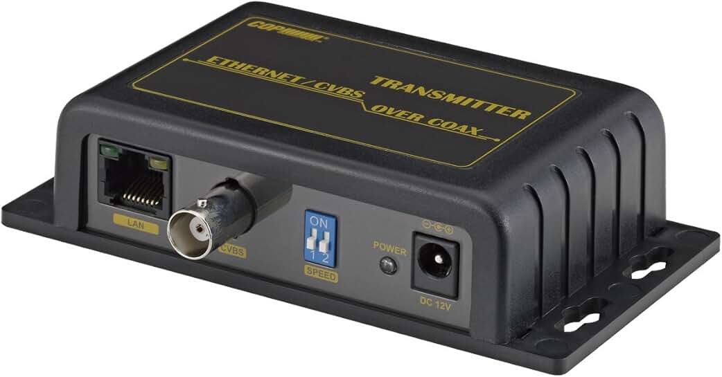 LAN and Analog Over Coax Transceiver Extender