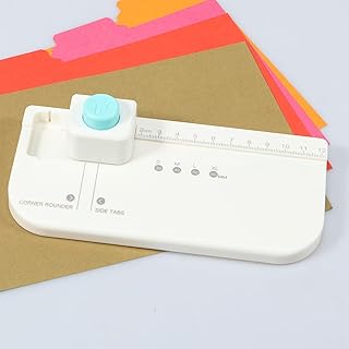 4-Size Label Punch for Crafts and Journals