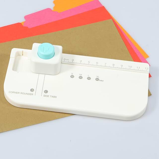 4-Size Label Punch for Crafts and Journals