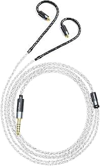 MMCX 5N OFC Silver Plated Graphene Earphone Cable