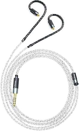 MMCX 5N OFC Silver Plated Graphene Earphone Cable