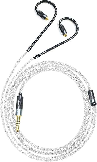 MMCX 5N OFC Silver Plated Graphene Earphone Cable