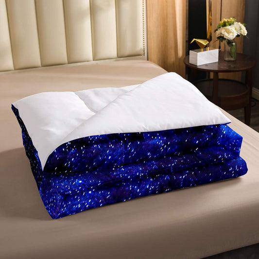 axy Comforter Set Universe axy Starry Sky Bedding Set for Kids Boys Girls Adults Star Night Nebula Duvet Set All Season Soft Luxurious Quilted Duvet Set Bedroom 3Pcs Queen