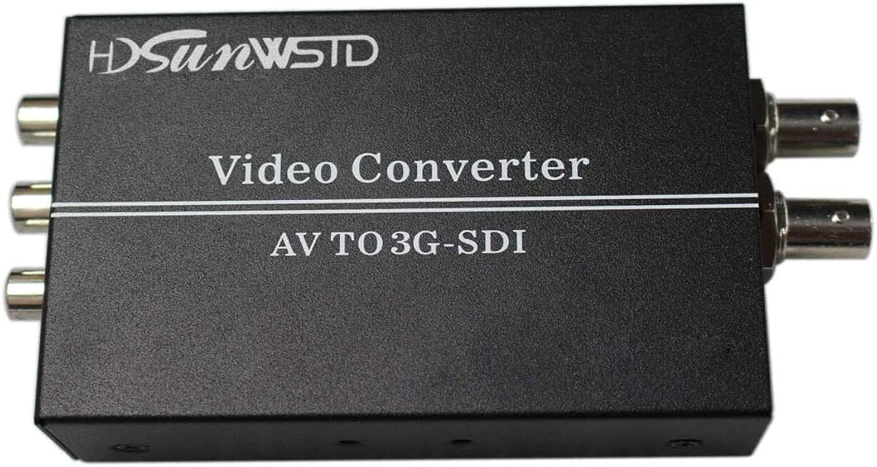 AV/CVBS to SDI Video Converter for HDTV Camera
