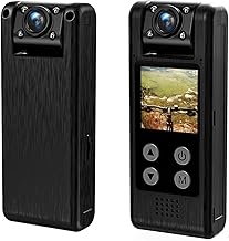 Back clip wearable sports camera with 4K HD night vision