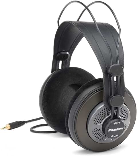 Professional Open Ear Studio Headphones in Graphite
