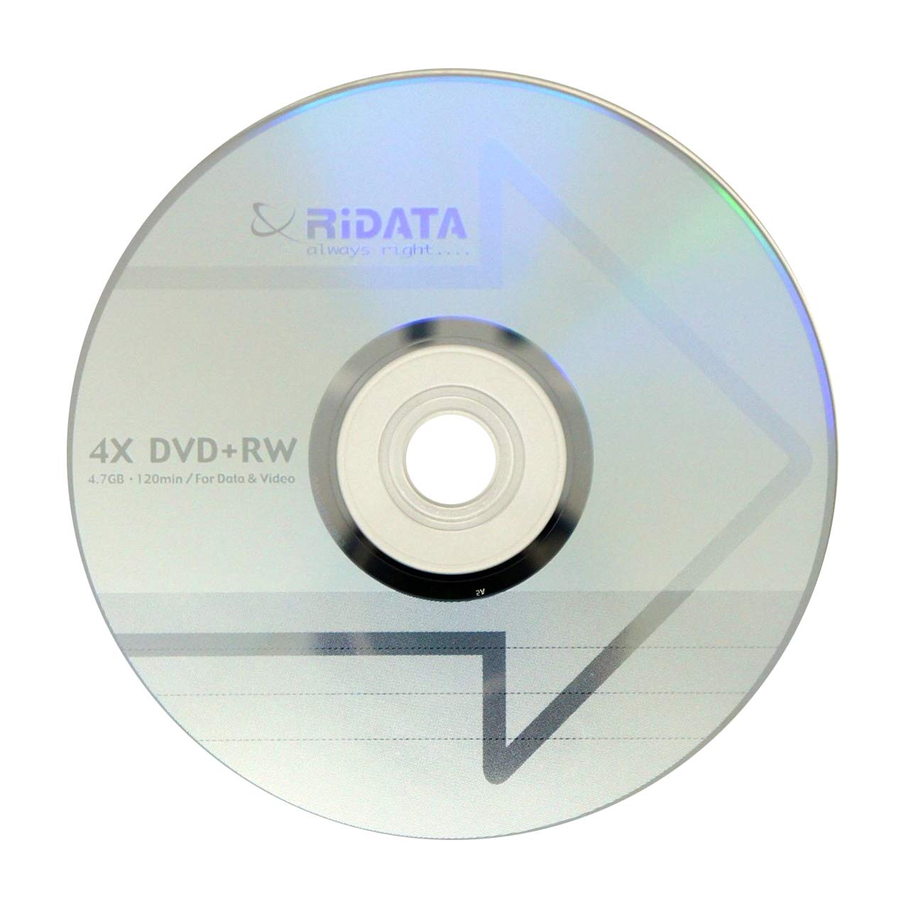 150 Pack DVD+RW 4X 4.7GB Silver Logo Rewritable DVD Plus RW Re-writable Blank Recordable Media Disc