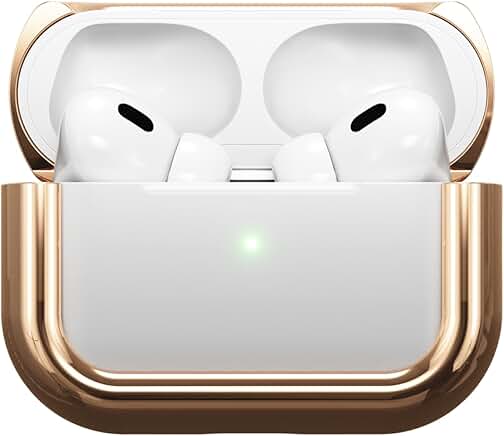 Minimalist Shockproof Aluminum Case for AirPods Pro 2024