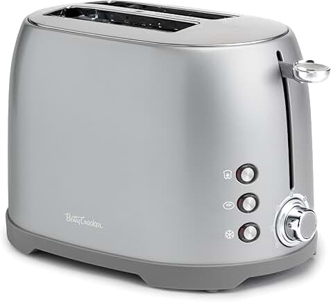 2-Slice Toaster with Wide Slots and Shade Control