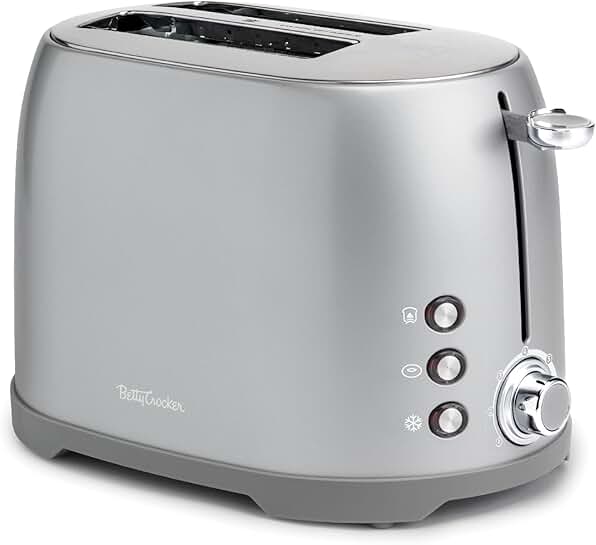 2-Slice Toaster with Wide Slots and Shade Control