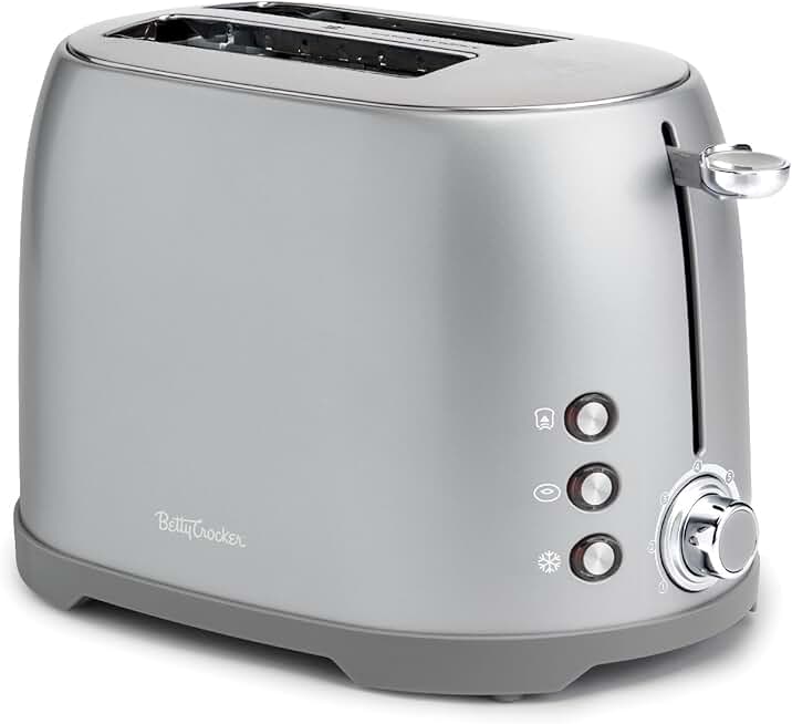 2-Slice Toaster with Wide Slots and Shade Control
